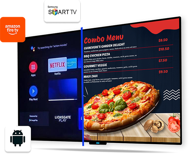 How to streaming menu on TVs | MenuRepo