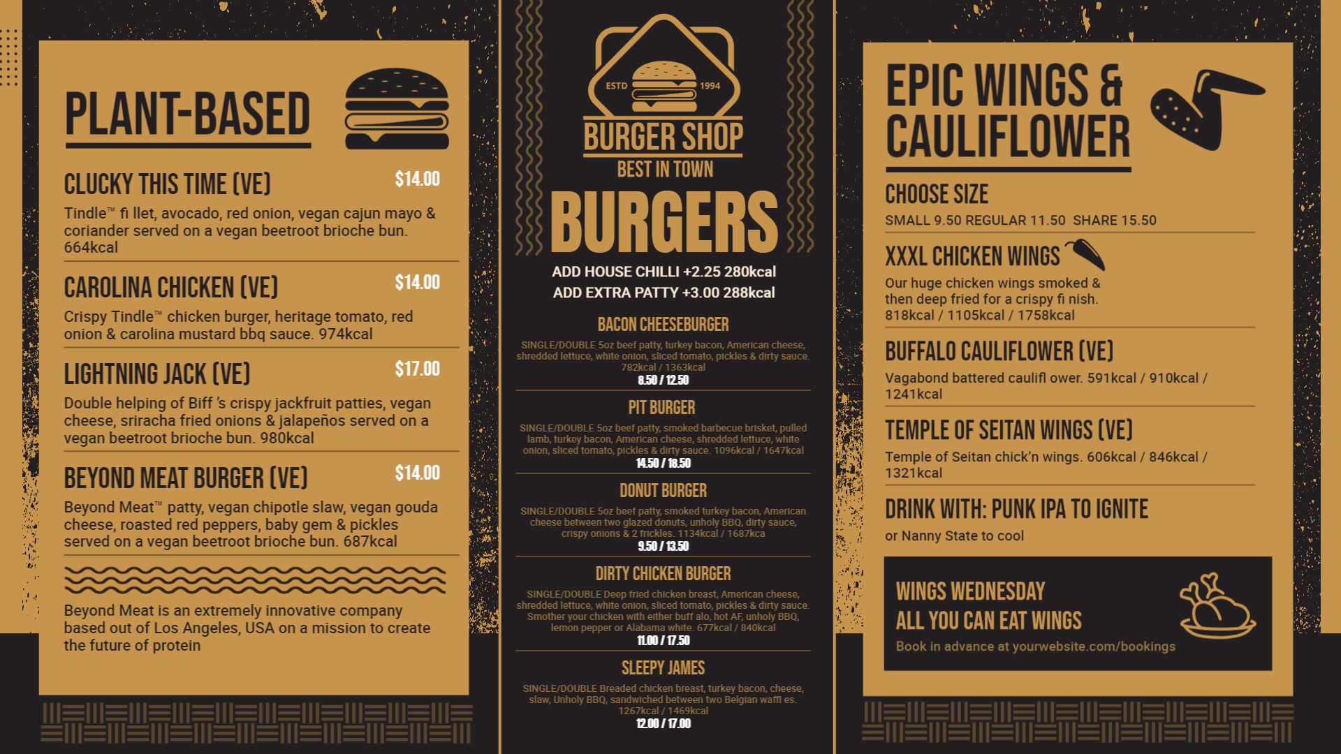Burger menu Burger menu