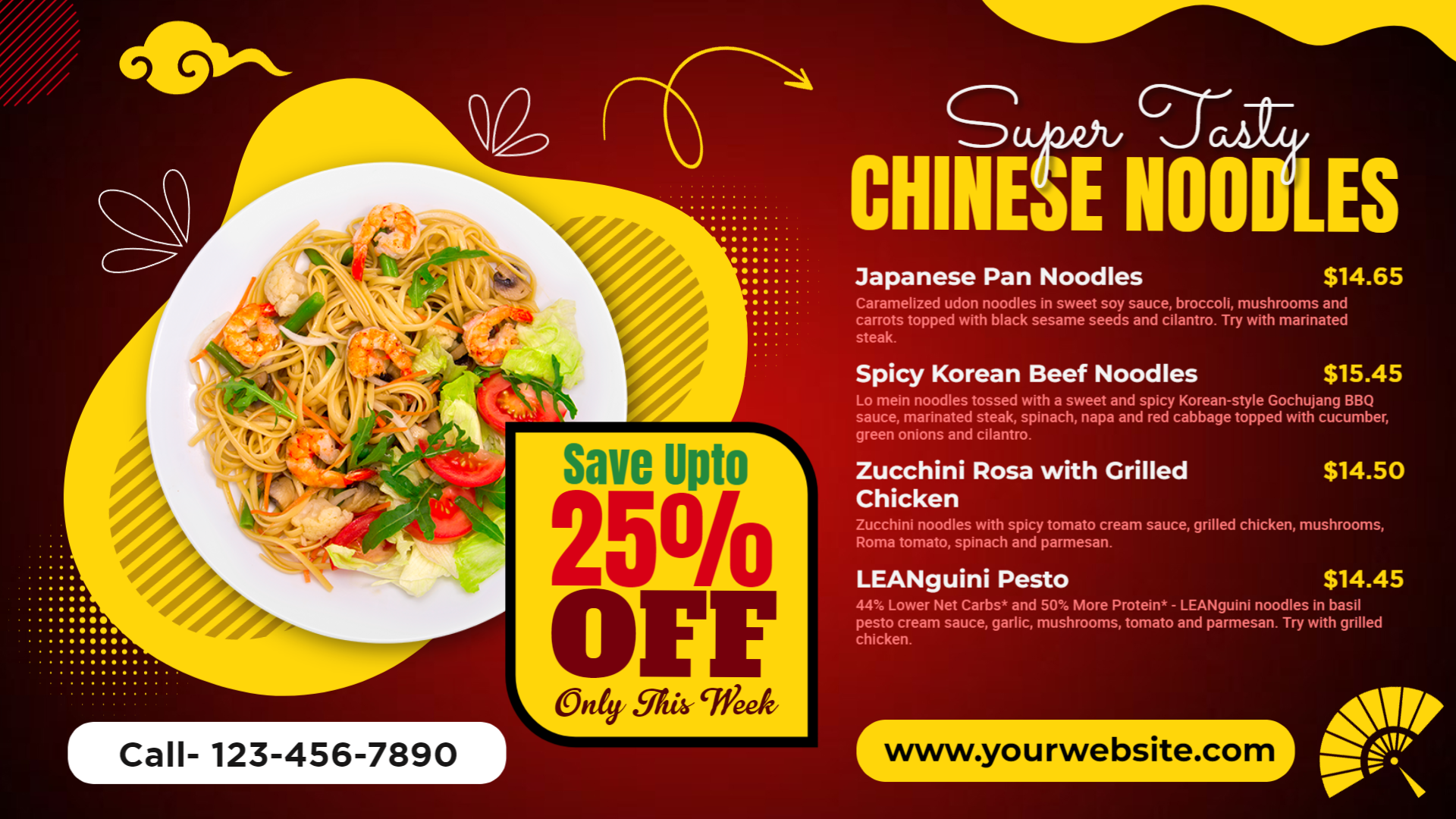 Noodles food menu Noodles food menu