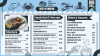 Exquisite seafood menu designs for Asian cuisines