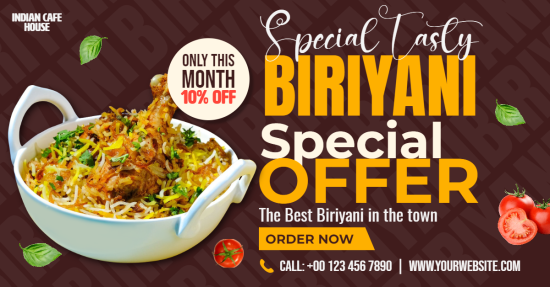 Biriyani Facebook Post