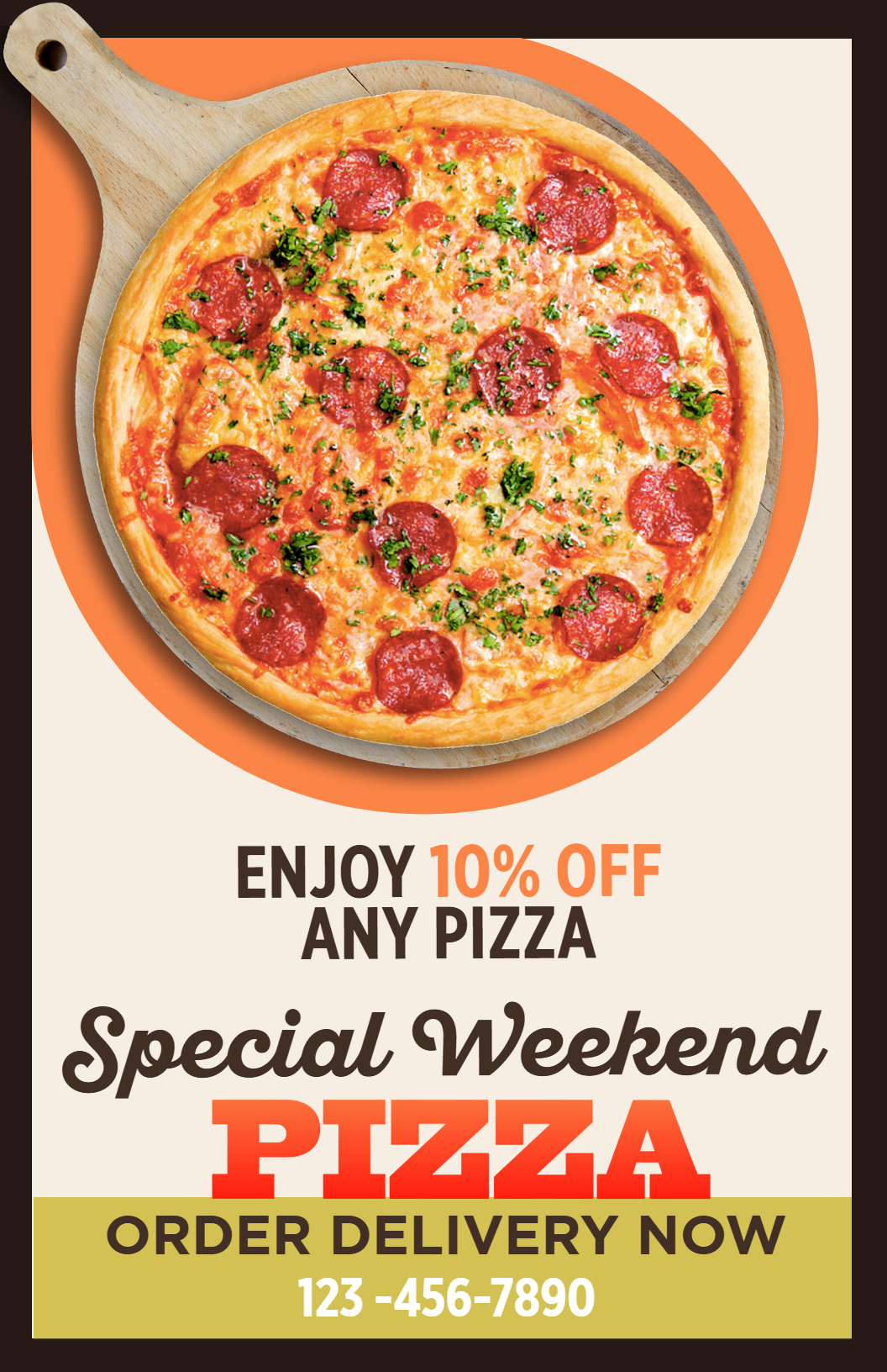Pizza Poster Design Pizza Poster Design