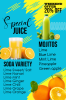 Best Juice Menu flyers
