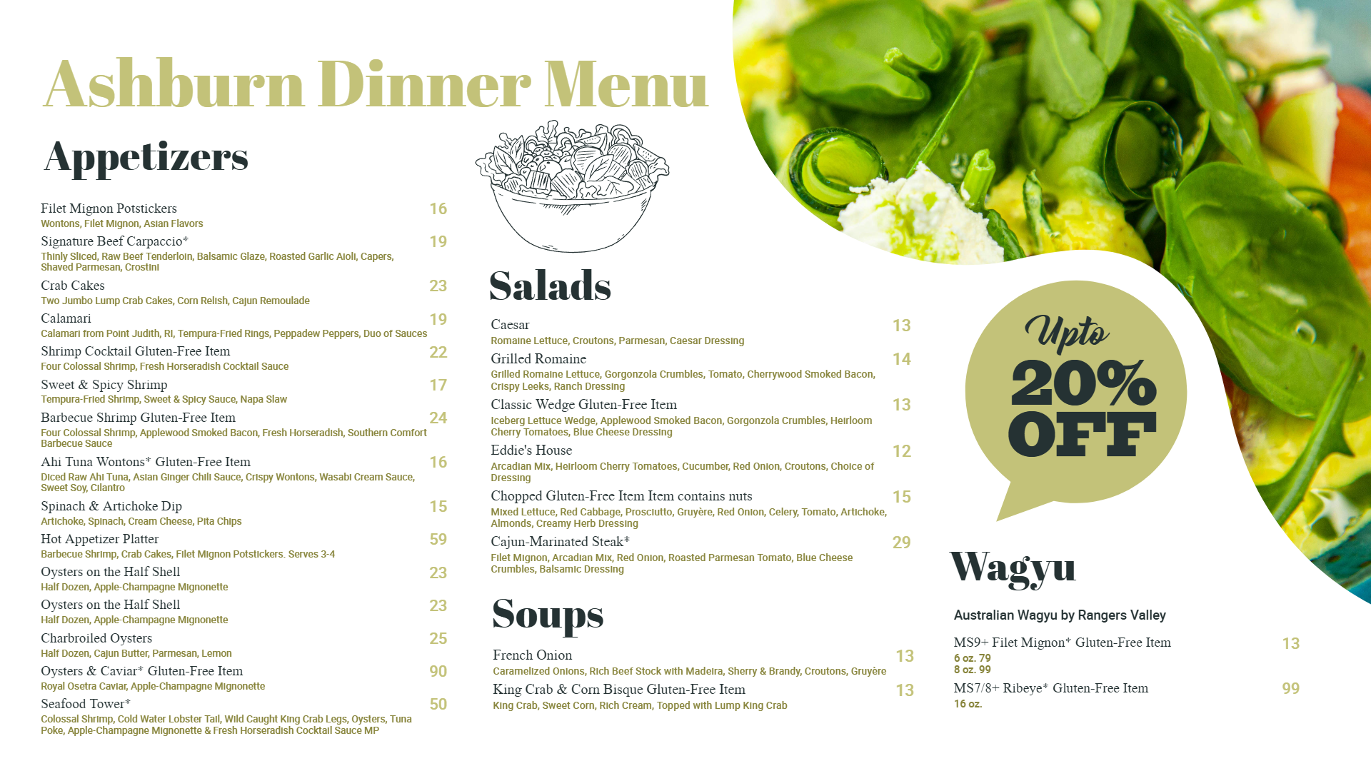 Best dinner split menu Best dinner split menu