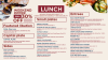 Simple  lunch menu design