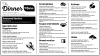 Simple black & white  Dinner menu design template