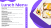 Lunch Wall menu design part 2