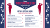 Custom Independence Day Menu design