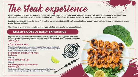 Grill menu template design