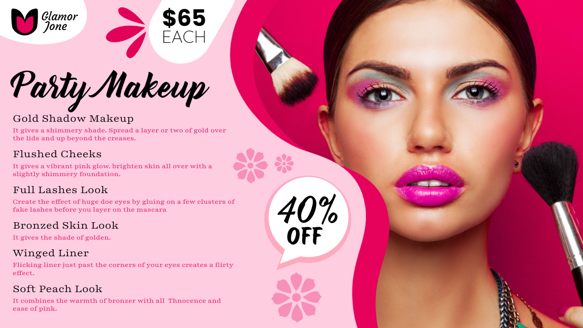 Party Makeup Template