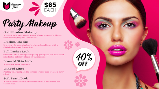 Party Makeup Template
