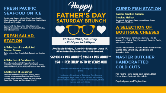 Father's day digital menu boards